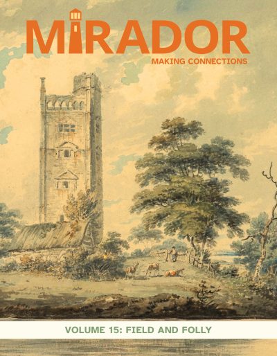 A magazine cover of Mirador Magazine Volume 15: Field and Folly